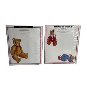 GORDON FRASER Vintage Teddy Bear Notepaper Stationery Set Lot 2